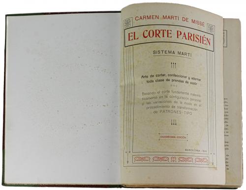 "EL CORTE PARISIÉN 1916, SISTEMA MARTÍ"