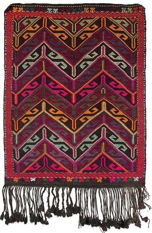 KILIM CAUCÁSICO DEL ÚLTIMO CUARTO DEL S.XX