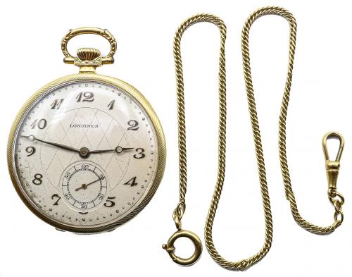 RELOJ DE BOLSILLO LONGINES, AÑOS 20