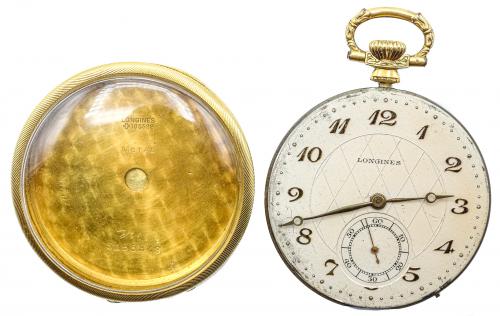 RELOJ DE BOLSILLO LONGINES, AÑOS 20
