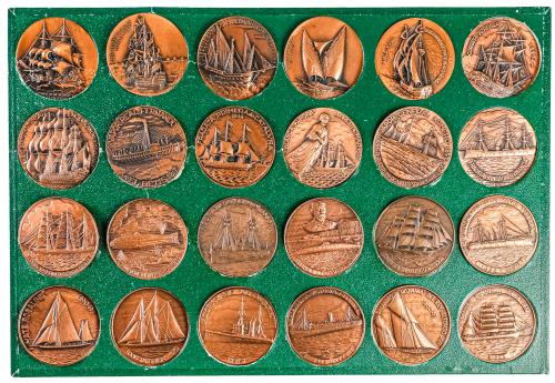 MEDALLAS DEL SALÓN NÁUTICO DE BARCELONA