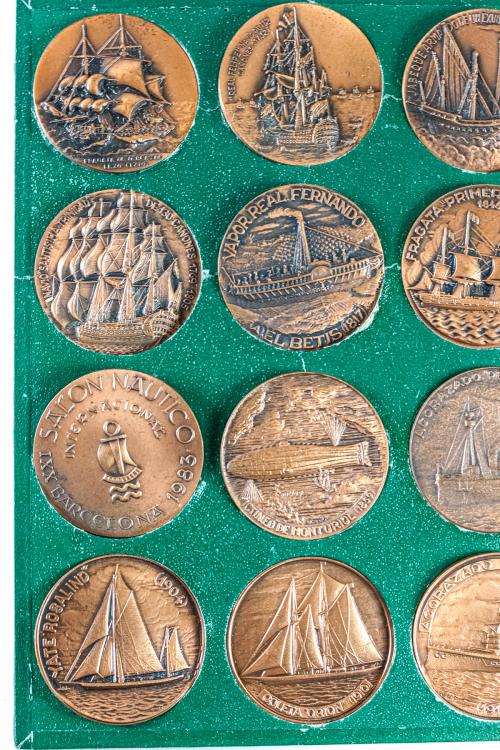 MEDALLAS DEL SALÓN NÁUTICO DE BARCELONA