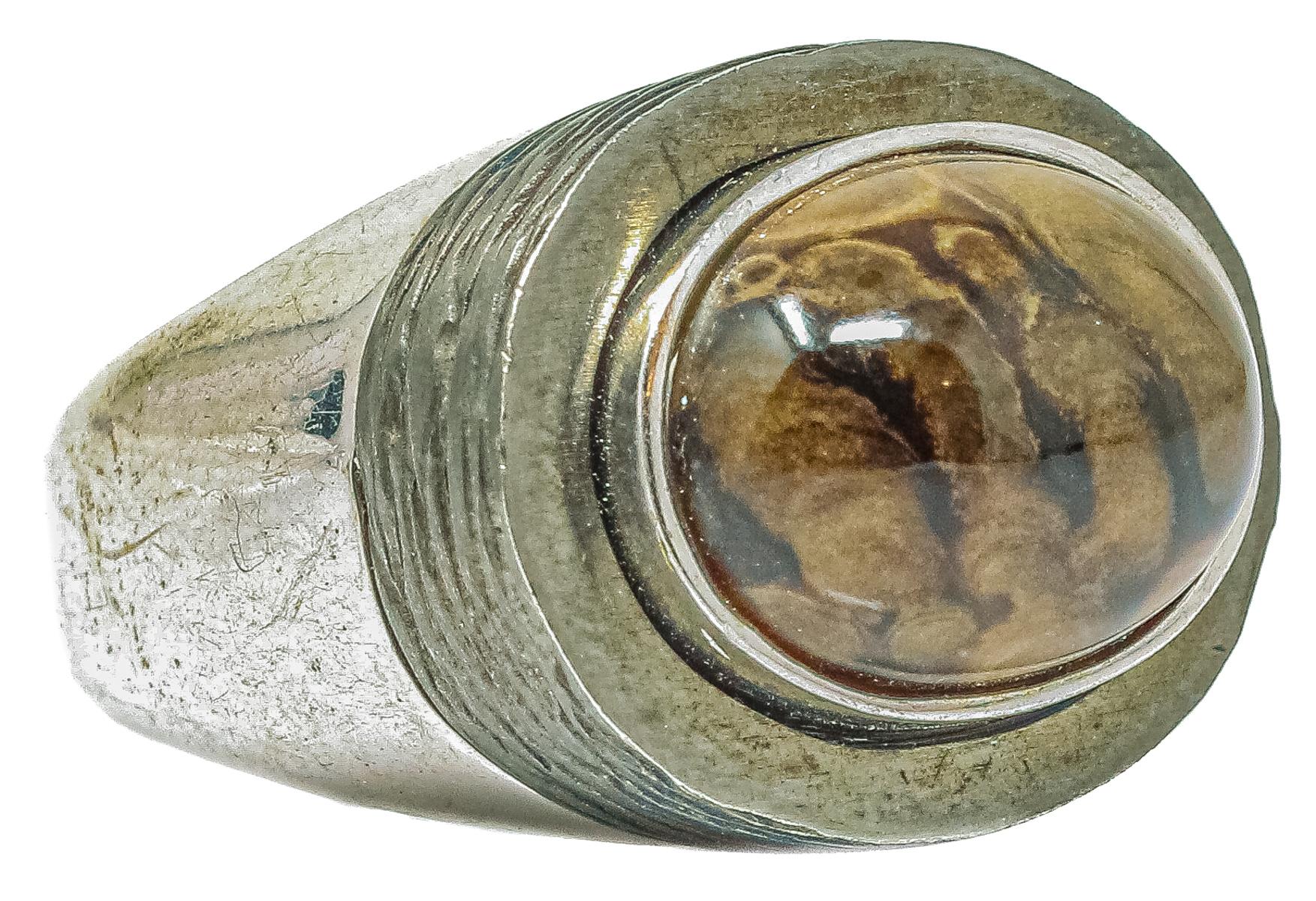 ANILLO DE DISEÑO CON ESMALTE
