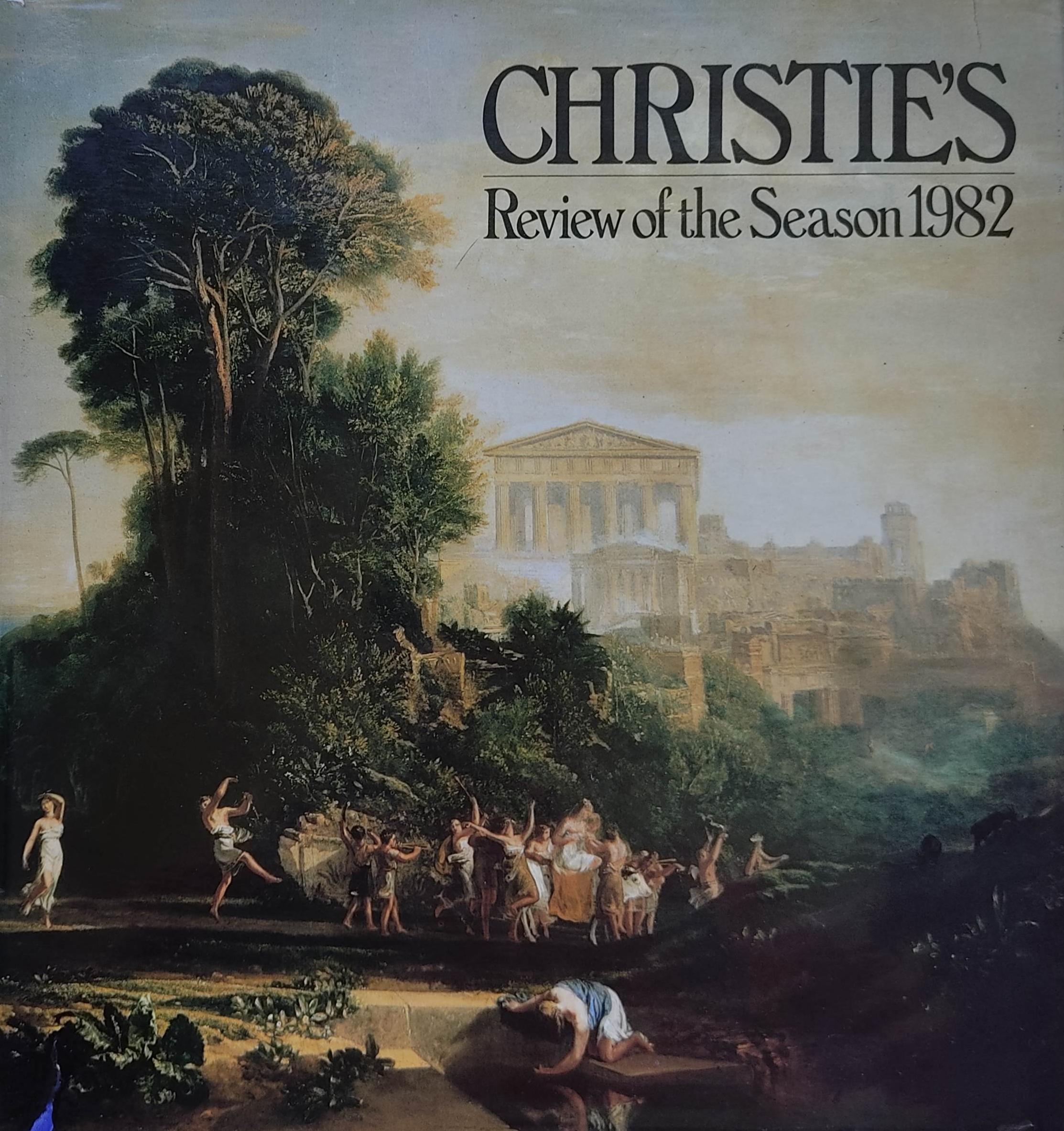 CHRISTIE’S.  REVIEWS OF THE SEASON 1982.