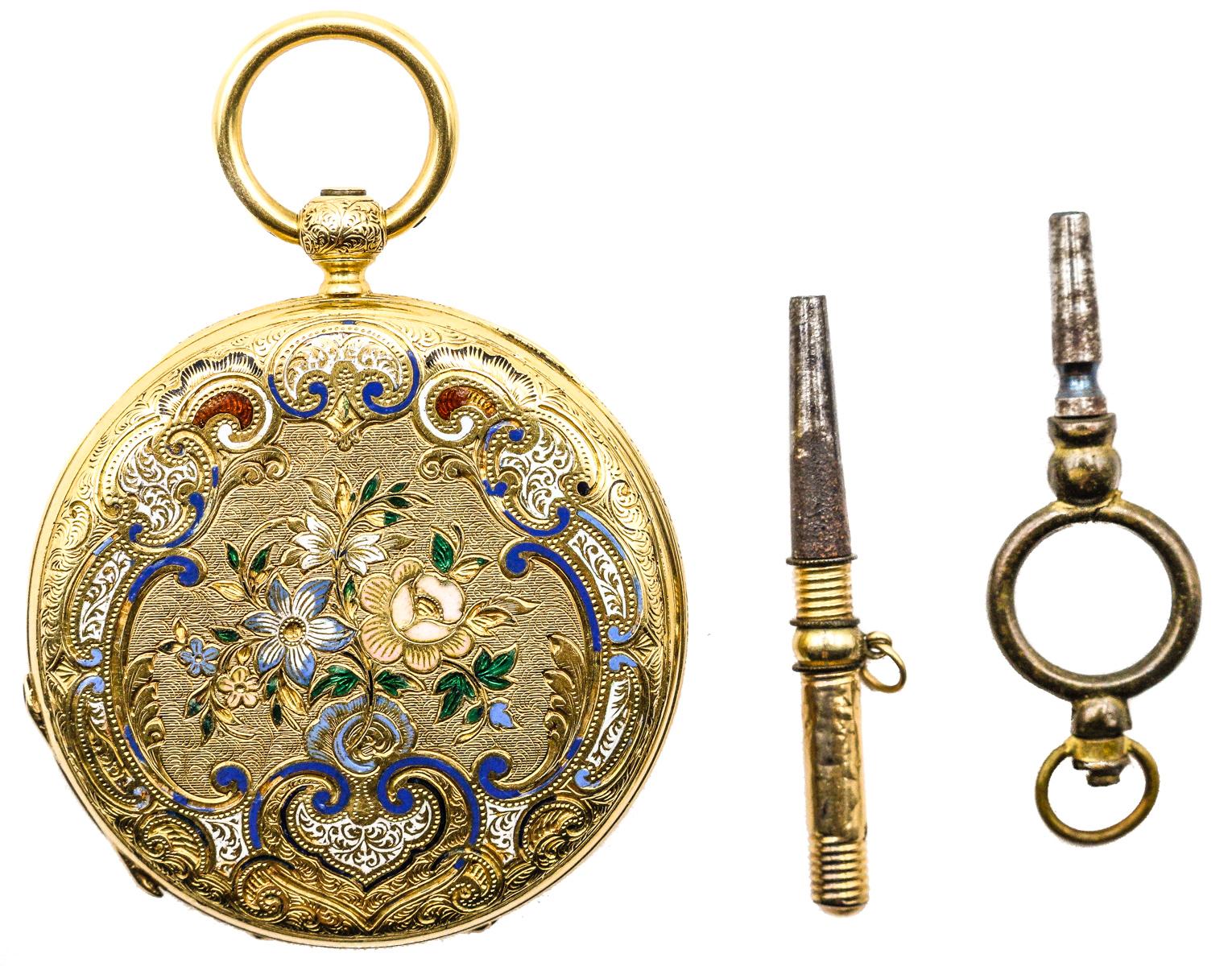 RELOJ DE BOLSILLO MARTIN ET MARGHINVILLE, DEL S.XIX