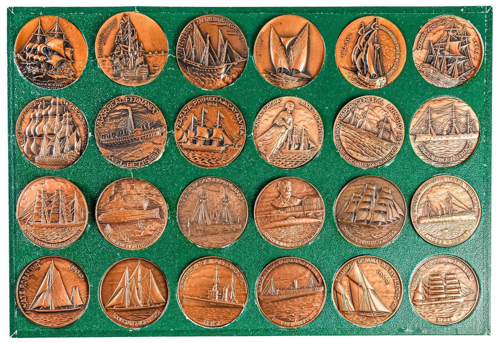 MEDALLAS DEL SALÓN NÁUTICO DE BARCELONA