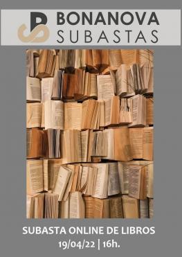 SUBASTA ON LINE DE LIBROS DE ABRIL