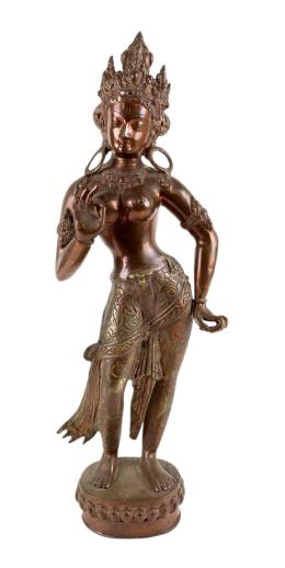 323 - FIGURA EN BRONCE DE LA PRIMERA MITAD DEL S.XX