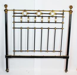 397 - CABEZAL DE CAMA DE FLES. S.XIX