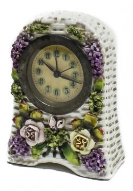 815 - CAJA DE RELOJ DE SOBREMESA. PRIMERA MITAD DEL S.XX