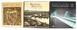358 - TRES LIBROS SOBRE BARCELONA