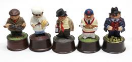 951 - CINCO FIGURAS DE COLECCIÓN INGESAS