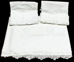 809 - JUEGO DE CAMA PRIMER TERCIO DEL SIGLO XX