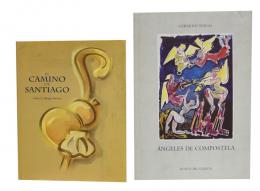 336 - DOS LIBROS SOBRE SANTIAGO DE COMPOSTELA