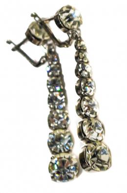 126 - PENDIENTES DE BISUTERIA DE MED. S.XX