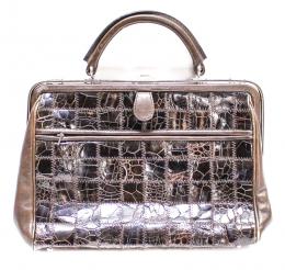 835 - BOLSO DE SEÑORA EN PATCHWORK DE COCODRILO
