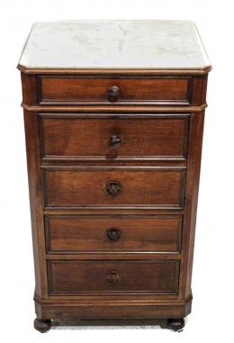 430 - PEQUEÑO MUEBLE AUXILIAR DE FLES. S.XIX