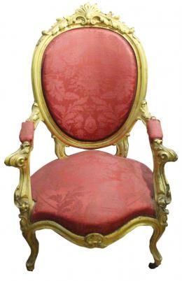 390 - SILLON ESTILO LUIS XV