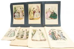 292 - COLECCIÓN DE LÁMINAS DE MODA DEL S. XIX