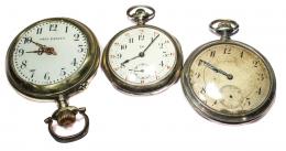 202 - TRES RELOJES DE BOLSILLO PPS.XX