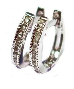 141 - PENDIENTES ORO Y BRILLANTES