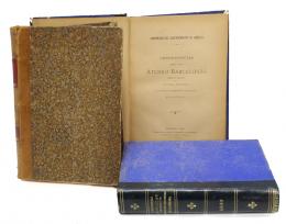 356 - TRES LIBROS DEL ATENEO BARCELONÉS