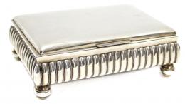 727 - CAJA CIGARRERA EN PLATA