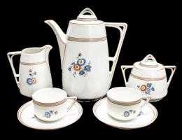 562 - JUEGO DE CAFÉ  EN PORCELANA ALEMANA