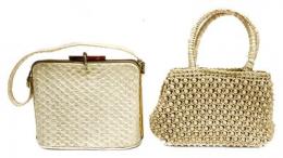 847 - DOS BOLSOS DE SEÑORA PRIMER TERCIO DEL SIGLO XX