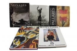 285 - CINCO LIBROS SOBRE ARTISTAS CATALANES