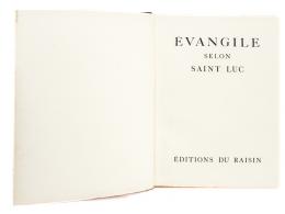 252 - "EVANGILE SELON SAINT LUC"