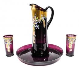 29 - CONJUNTO PARA REFRESCO ART NOUVEAU