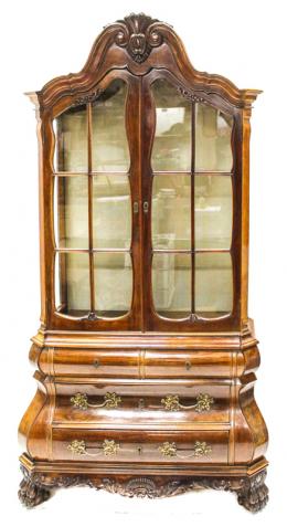 368 - MUEBLE VITRINA DE ESTILO HOLANDES