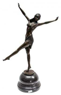 840 - FIGURA DE BRONCE "BAILARINA"