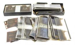 935 - LOTE DE CINCUENTA PLACAS FOTOGRAFICAS
