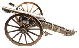 882 - CAÑÓN EN MINIATURA, SEGÚN MODELO DEL SIGLO XVIII