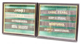 890 - COLECCIÓN DE CINTAS DE MARINERO. FINALES DEL S. XIX