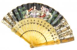 899 - ABANICO DE CELULOIDE PRINCIPIOS DEL SIGLO XX