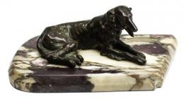 922 - FIGURA EN BRONCE "PERRO"
