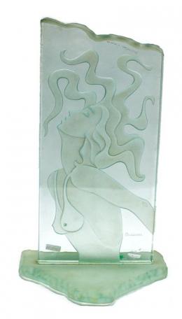 78 - PLAFÓN DECORATIVO EN CRISTAL