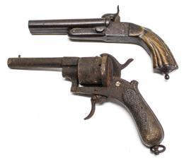 980 - REVÓLVER Y PISTOLA LEFAUCHEAUX