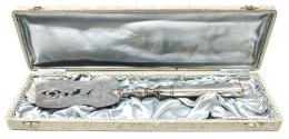 769 - PALA DE SERVIR POSTRES EN PLATA. CIRCA 1900