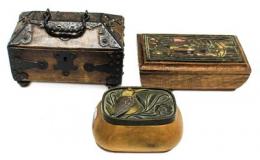 1100 - TRES CAJAS JOYERO