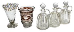 55 - LOTE VARIADO DE CRISTAL