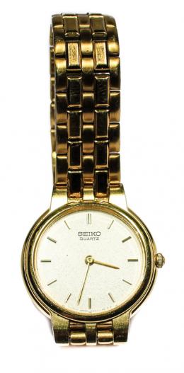 170 - RELOJ SEIKO SRA EN PLAQUÉ ORO