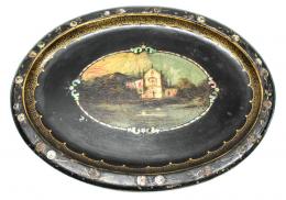 924 - BANDEJA DEL SIGLO XIX