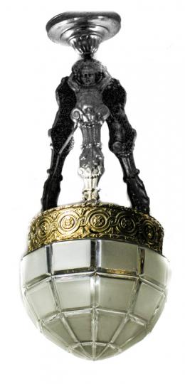 261 - LAMPARA DE TECHO DEL PRIMER TERCIO S.XX