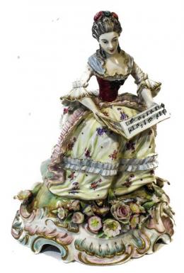 526 - FIGURA EN PORCELANA "CANTANTE"