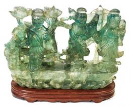 450 - GRUPO ORIENTAL EN JADE