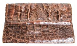 832 - BOLSO DE COCODRILO DE MANO